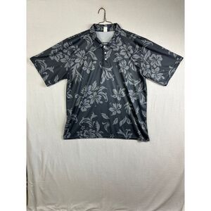 Palmwave Hawaii Polo Men's‎ 3XL Short Sleeve Floral